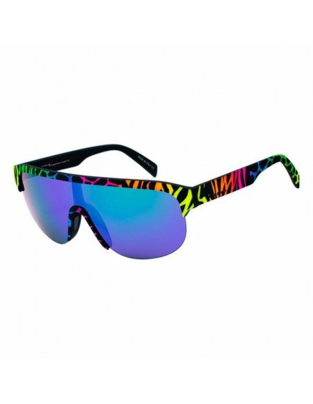 Lunettes de soleil Unisexe Italia Independent 0911-ZEF-149 Jaune Bleu Noir Vert Violet Orange