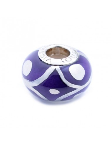 Perle de verre Femme Viceroy VMM0280-17 Violet (1 cm)