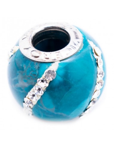 Perle de verre Femme Viceroy VMM0312-24 Turquoise (1 cm)