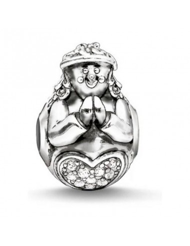 Damenperlen Thomas Sabo K0182-643-14 (1 cm) Silberfarben (1 cm)