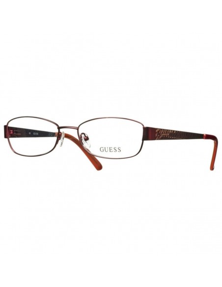 Monture de Lunettes Femme Guess GU2404-BUR-53 (ø 53 mm) Rouge (ø 53 mm)