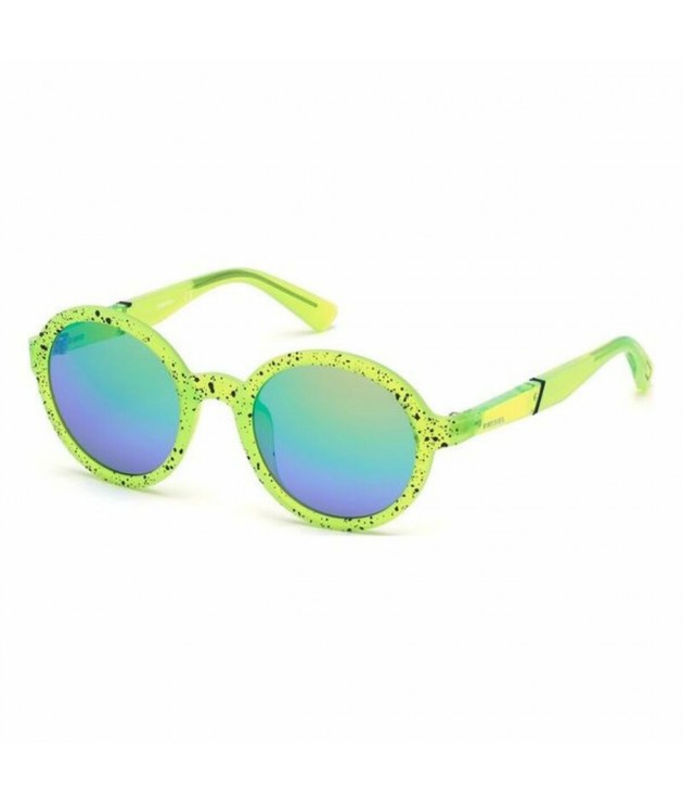 Lunettes de soleil Unisexe Diesel DL02644895Q Vert (Ø 48 mm)