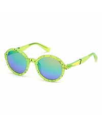 Lunettes de soleil Unisexe Diesel DL02644895Q Vert (Ø 48 mm)