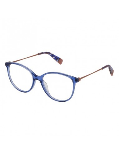 Montura de Gafas Mujer Furla VFU201520U11 Azul (ø 52 mm)