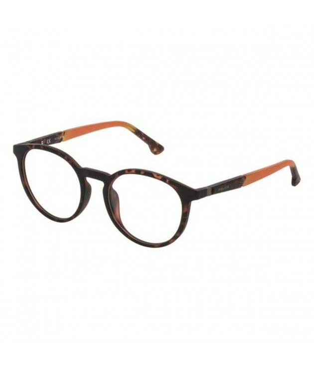 Brillenfassung Police VPL878520878 Dark Havana (ø 52 mm)