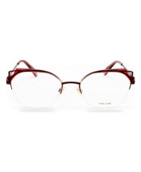 Monture de Lunettes Femme Police VPLA0408E6 Rouge Violet