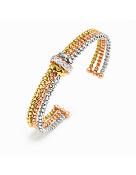 Bracelet Folli Follie 3B15T005RYC Multicouleur (17 cm)