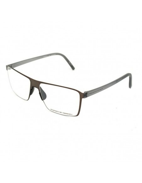 Monture de Lunettes Homme Porsche P8309-A Marron (ø 56 mm)