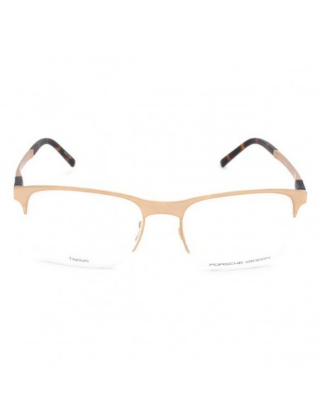 Monture de Lunettes Homme Porsche P8322-B Doré (ø 54 mm)