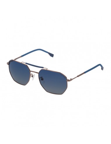 Lunettes de soleil Unisexe Converse SCO25255K71P Bleu (ø 55 mm)