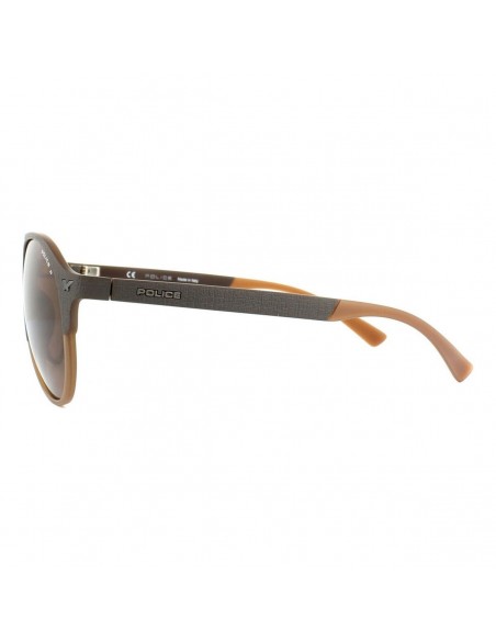 Lunettes de soleil Unisexe Police SPL1635594CP Marron (ø 55 mm)