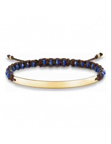 Armband Thomas Sabo LBA0056-892-32-L21v Blauw Zilver Gouden (21 cm)