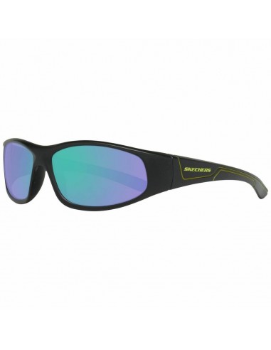 Gafas de Sol Unisex Skechers SE9003-5302Q Negro Verde (ø 53 mm)