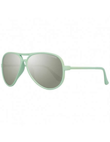 Gafas de Sol Unisex Skechers SE9004-5288G Verde Gris (ø 52 mm)