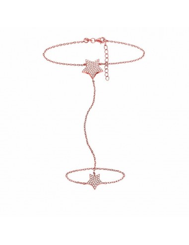 Bracciale Donna Folli Follie 3B15S096RC Rosa Acciaio (17 cm)