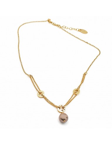 Collier Femme Folli Follie 3N7S063YB (30 cm)