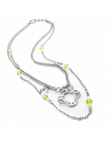 Collier Femme Folli Follie 3N9F226EW (60 cm)