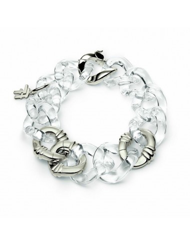 Bracelet Femme Folli Follie 4B1F004C Transparent Polycarbonate (17 cm)