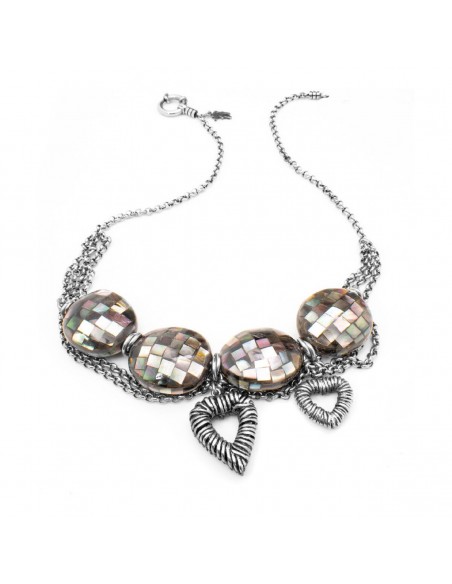 Ladies'Necklace Folli Follie 4N0T050KK (25 cm)