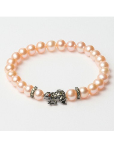 Pulsera Mujer Lancaster JLA-BR-CRAB-3-PE Naranja Verde Plata de ley 16