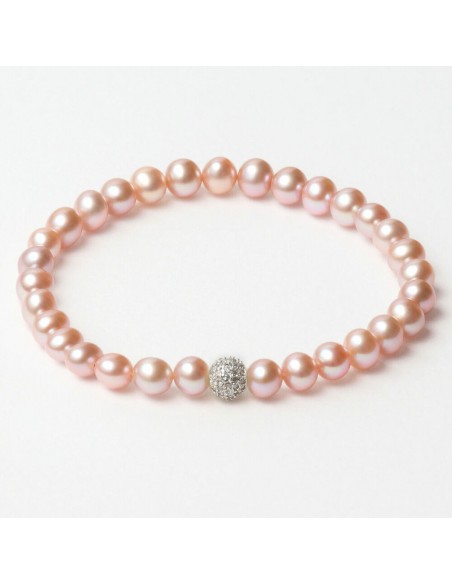 Pulsera Mujer Lancaster JLA-BR-SB-1-PU Plateado Rosa Plata de ley 16 m