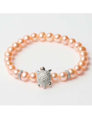 Armband Dames Lancaster JLA-BR-TURTLE-1-PE Ziverachtig Oranje Sterling