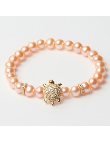 Ladies'Bracelet Lancaster JLA-BR-TURTLE-6-PE Golden Orange Sterling si