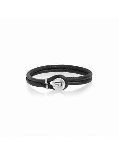 Bracciale Donna Sif Jakobs BR458-BL-BK-19_5 Nero Pelle (19,5 cm)