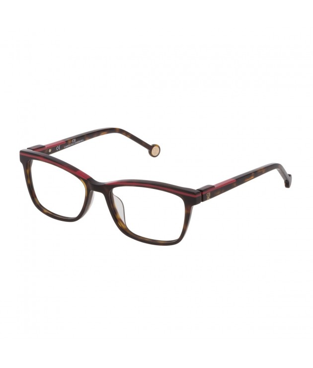 Monture de Lunettes Femme Carolina Herrera VHE836L510722 Rouge Havana