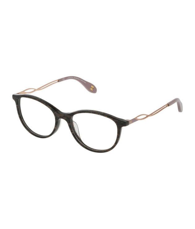 Brillenframe Dames Carolina Herrera VHN590M510GGN Gouden Bruin