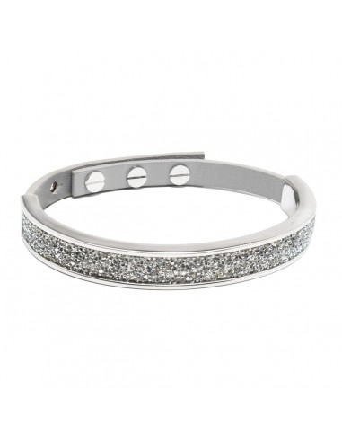 Bracciale Donna Adore 5260435 Grigio Pelle (6 cm)