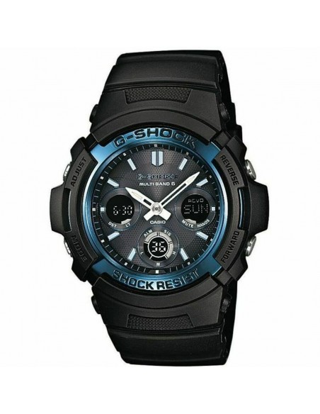 Montre Unisexe Casio AWG-M100A-1AER Noir Bleu (Ø 52 mm)