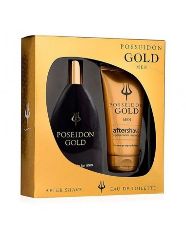 Cofanetto Cosmetica Uomo Gold Posseidon (2 pcs)