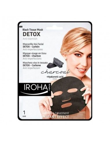 Detergente Viso Detox Charcoal Black Iroha