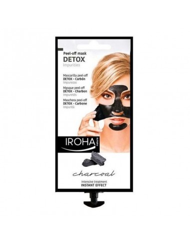 Maschera Purificante Detox Charcoal Black Iroha