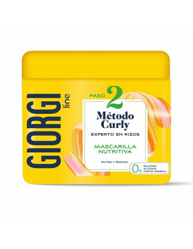 Mascarilla Capilar Reparadora Giorgi Curly Method Cabello rizado (350 