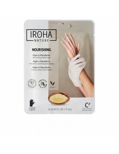 Hand Treatment Gloves Iroha Macadamia Argan 1 Piece