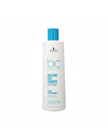 Shampooing pour cheveux bouclés Schwarzkopf Bonacure Moisture Kick Glicerol  (500 ml)