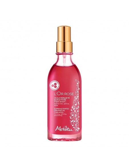 Huile corporelle concentrée raffermissante Melvita L'Or Rose (100 ml)