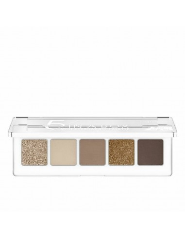 Oogschaduw Palet Catrice 5 in a box Nº 010-golden nude look (4 g)