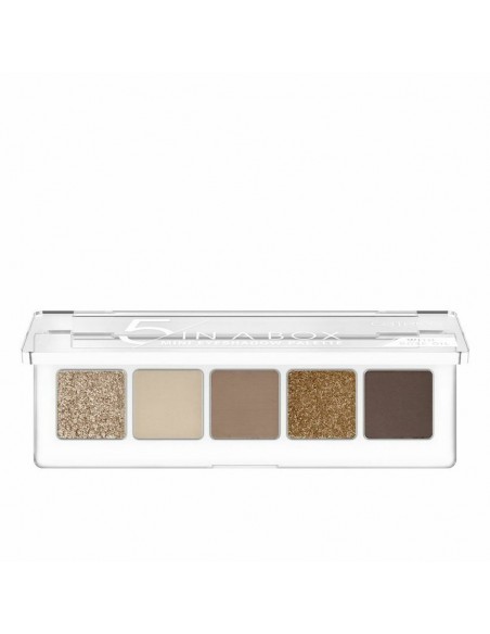 Oogschaduw Palet Catrice 5 in a box Nº 010-golden nude look (4 g)