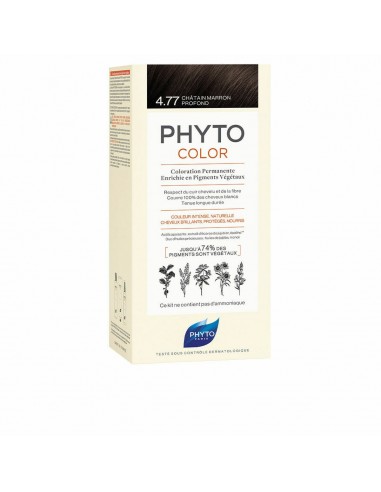 Coloración Permanente PHYTO PhytoColor 4.77-castaño marrón intenso Sin