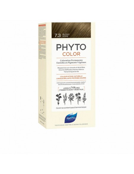 Permanente kleur PHYTO PhytoColor 7.3-rubio dorad Geen ammoniak