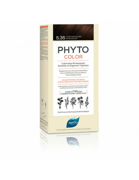 Dauerhafte Coloration PHYTO PhytoColor 5.35-castaño claro chocolate Oh