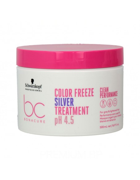 Masker Voor Grijs Haar Schwarzkopf Bonacure Color Freeze Silver  (500 