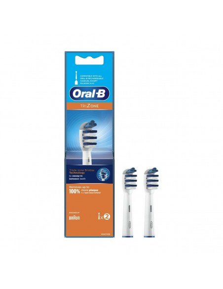 Rechange brosse à dents électrique Oral-B Trizone 2 Unités