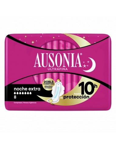 Assorbenti da Notte Ausonia Extra (8...