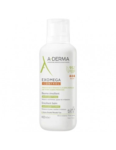 Emulsión Corporal Relajante A-Derma Exomega Control Bálsamo (400 ml)