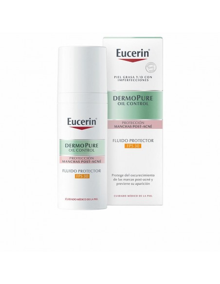 Anti Bruine vlekken Zonnebrandlotion Eucerin DermoPure Anti-Imperfecti