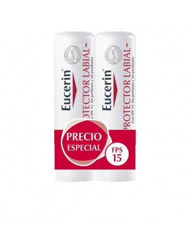 Lippenbalsam Eucerin PH5 Pack Spf 15 2 Stück (4,8 g)